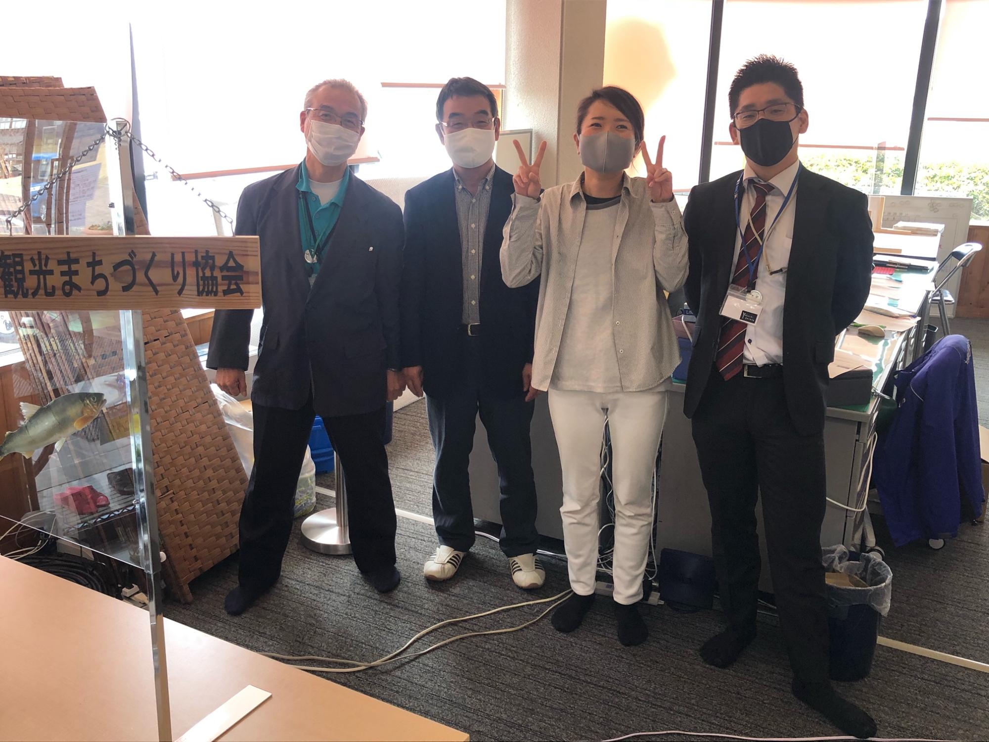 地域おこし協力隊 卒業写真(米津)