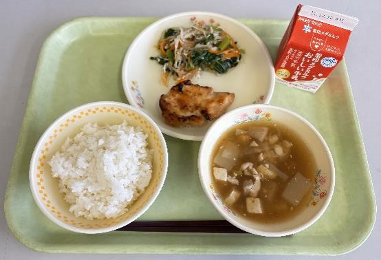 東小野田小学校給食献立