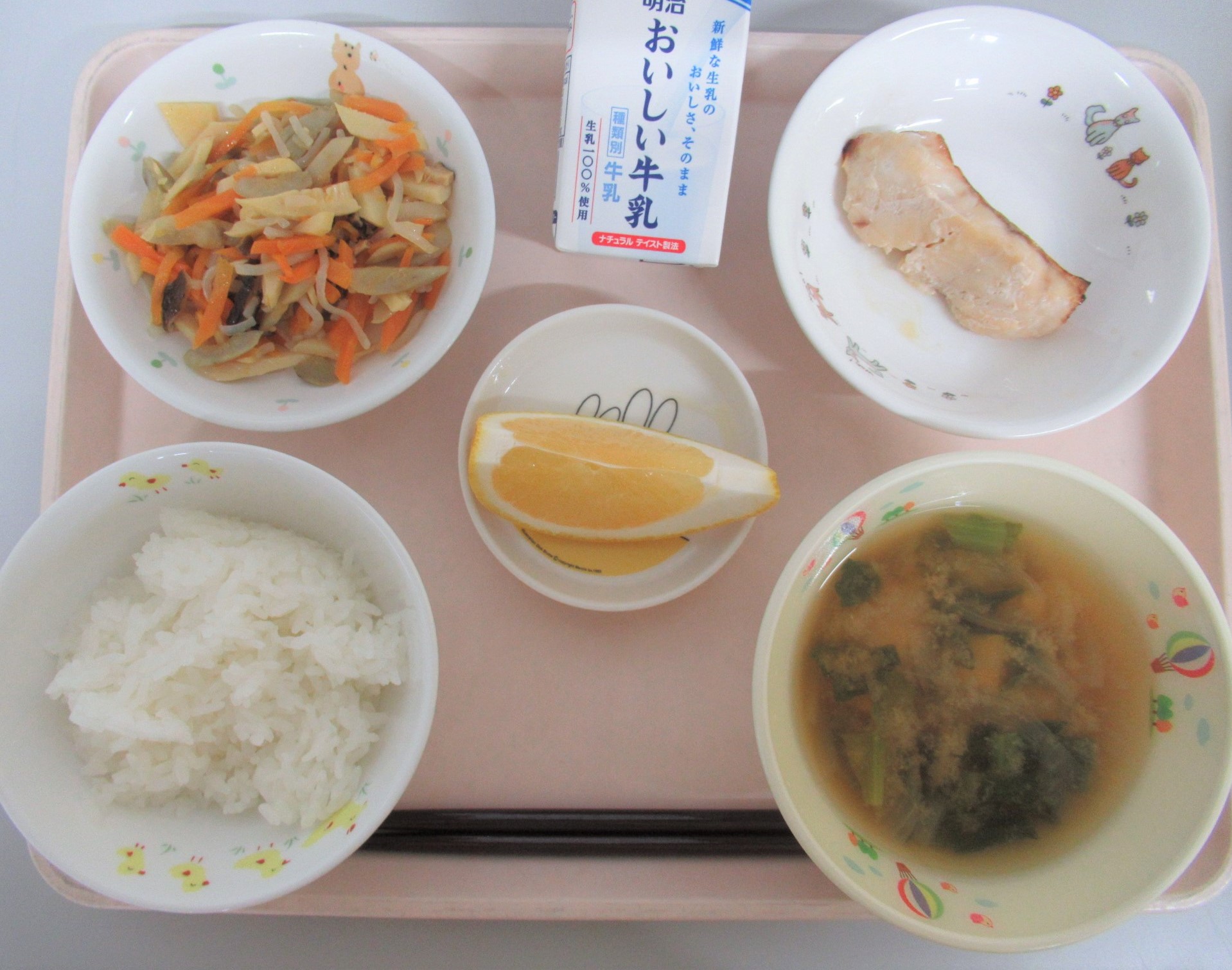 おのだ園給食献立