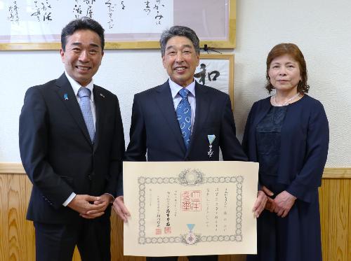 加藤さんと町長