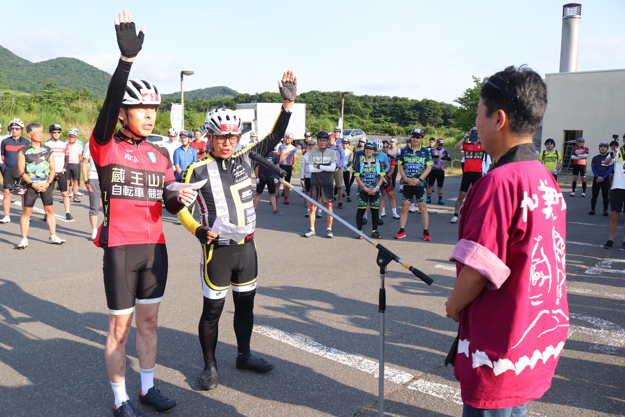 ツールド347選手宣誓