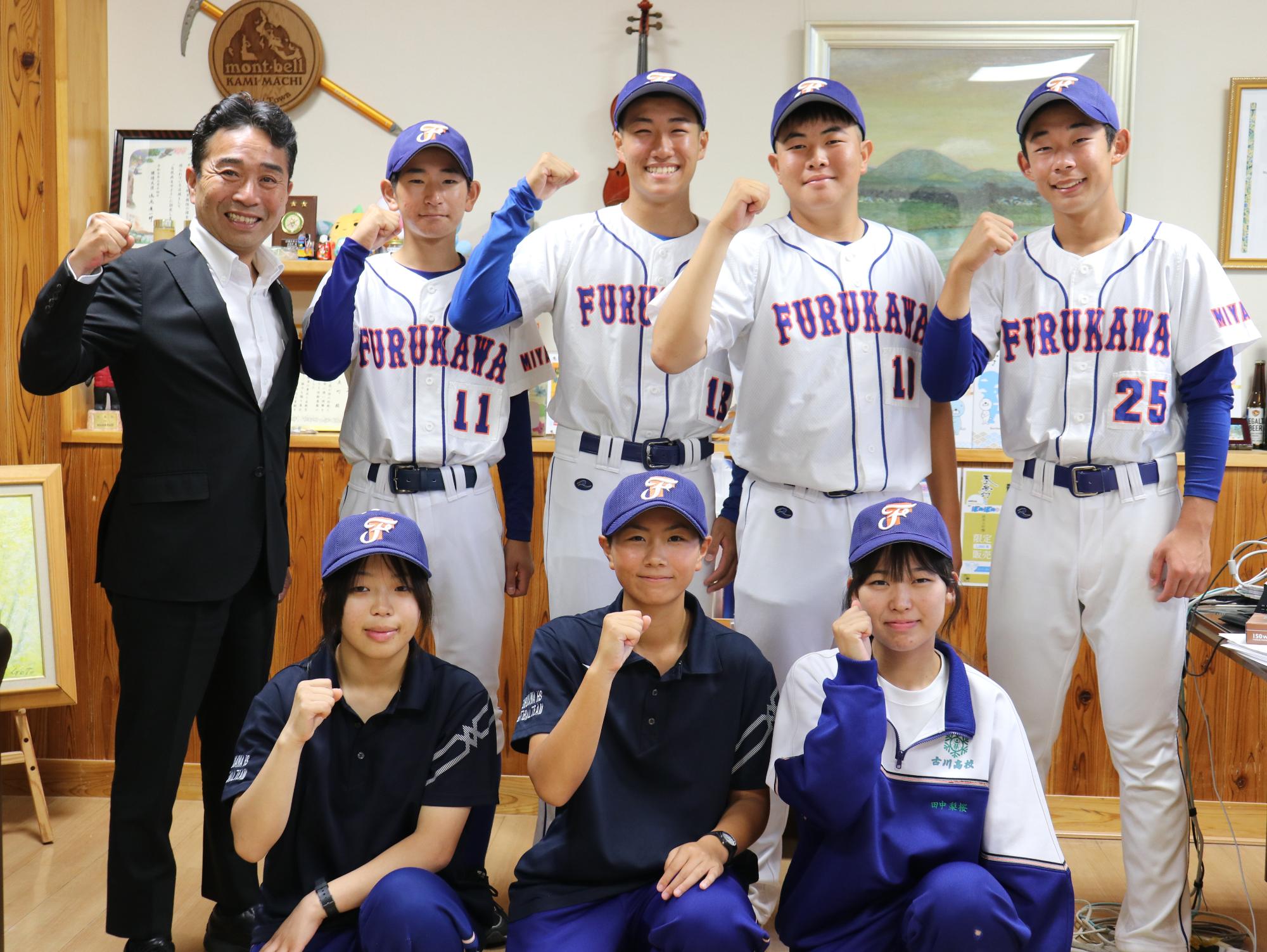 古高ソフトボール部と