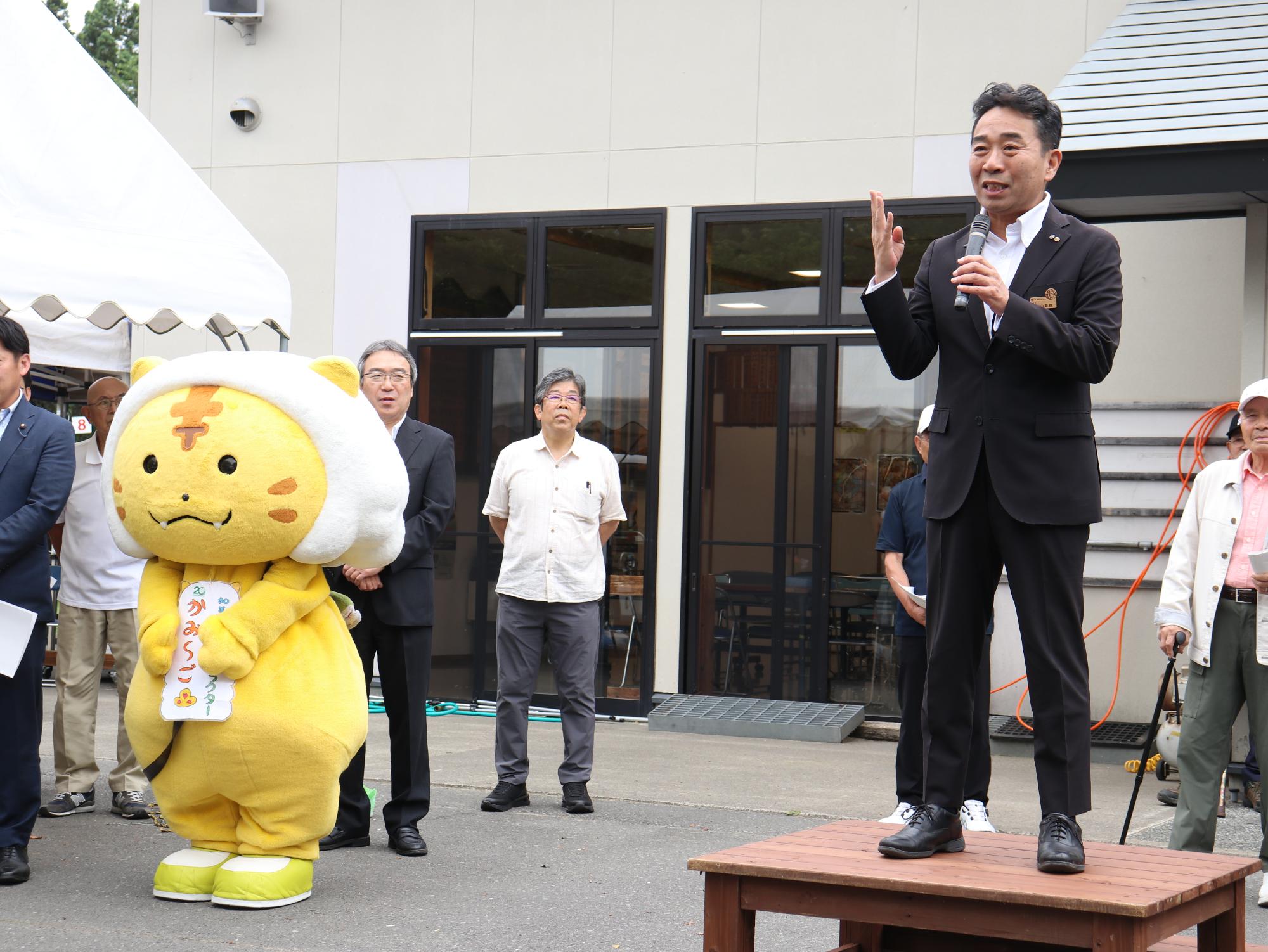 パークゴルフ大会あいさつ