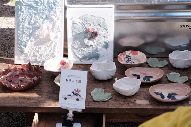 カンカクアートフリーマーケットに出展した作品