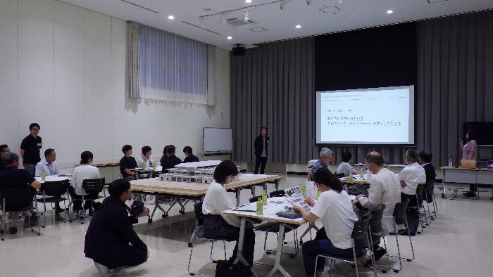 第1回町民ワークショップのようす
